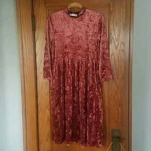 Ashley Lemieux velvet dress